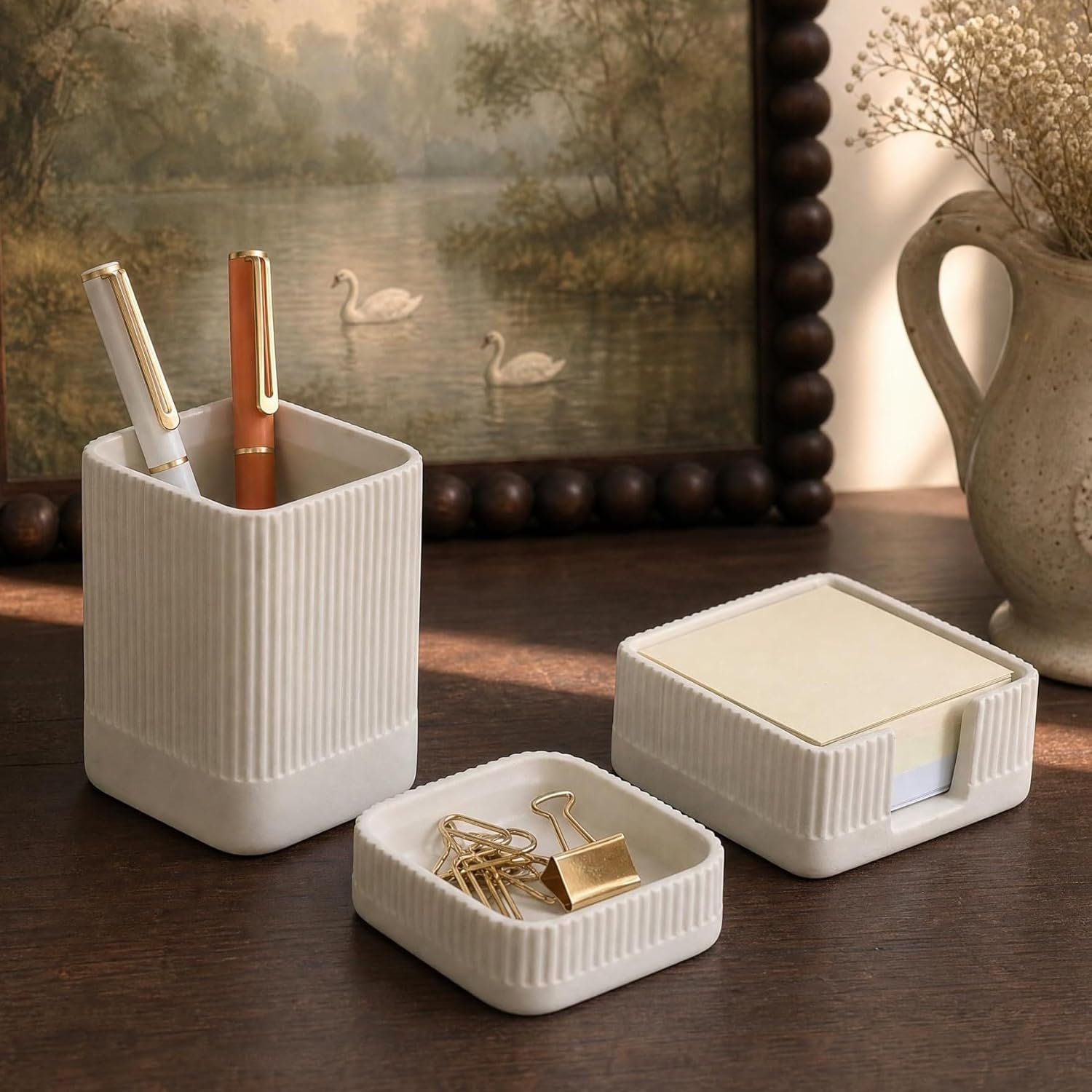 Aesthetic Desk Organizer Set - Image 3