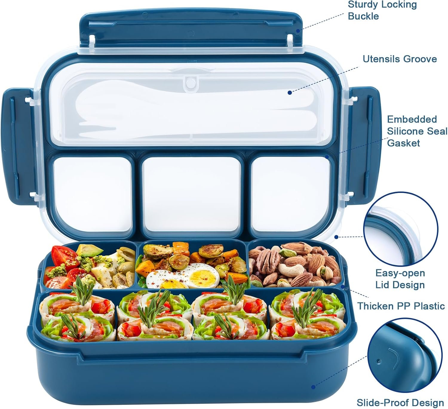 Bento Box Adult Lunch Box - Image 3